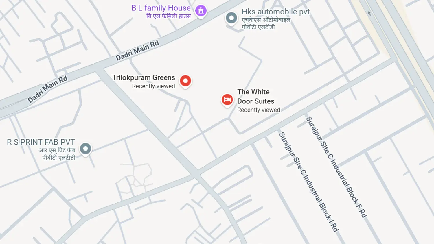 location map advantage